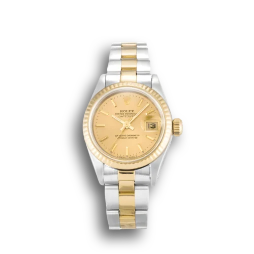 Replica Rolex Lady-Datejust 69173 Champagne Dial 26mm - Best shop to buy a Fake Rolex