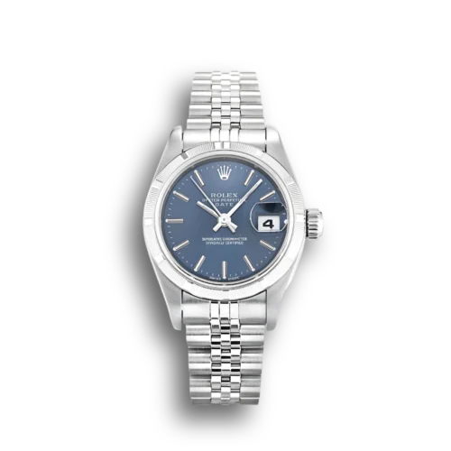 Replica Rolex Lady-Datejust 79190 26mm Blue Dial - Best shop to buy a Fake Rolex