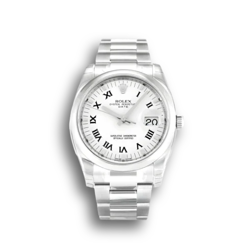 Replica Rolex Oyster Perpetual Date 34mm Dial White 115200 - Best shop to buy a Fake Rolex