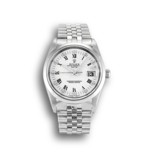 Replica Rolex Oyster Perpetual Date 34mm Dial White 15200 - Best shop to buy a Fake Rolex