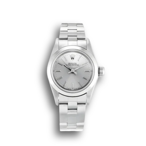 Replica Rolex Oyster Perpetual Lady 26mm Dial Silver 67180 - Best shop to buy a Fake Rolex