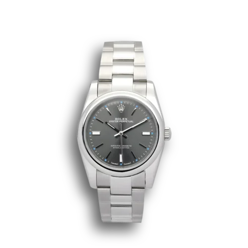Replica Rolex Oyster Perpetual Lady 31mm Dial Black 177200 - Best shop to buy a Fake Rolex