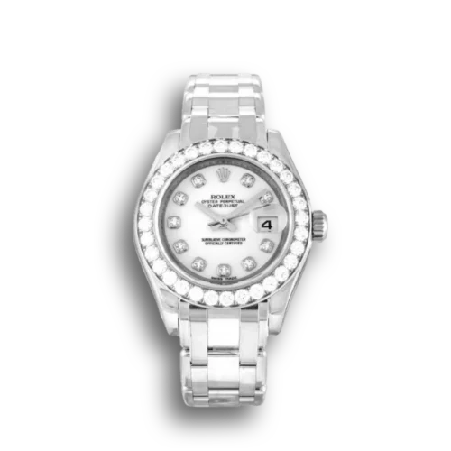 Replica Rolex Pearlmaster 29mm Dial White 80299 - Best shop to buy a Fake Rolex