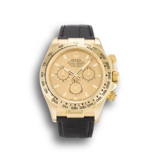 Replica Rolex Replica Rolex Daytona 40mm Dial Champagne 116518 - Best shop to buy a Fake Rolex
