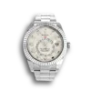 Replica Rolex Sky-Dweller 326939 42mm Silver Dial - Best shop to buy a Fake Rolex