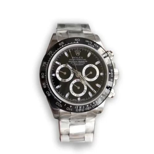 Replica Rolex Super Universe Chronograph Daytona 116500 Black Dial - Best shop to buy a Fake Rolex