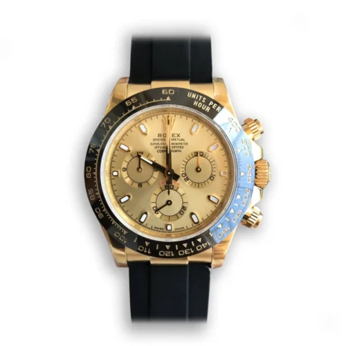 Replica Rolex Super Universe Chronograph Daytona 116518 Gold Dial - Best shop to buy a Fake Rolex