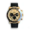 Replica Rolex Super Universe Chronograph Daytona 116518 Golden & Bright Black Dial - Best shop to buy a Fake Rolex