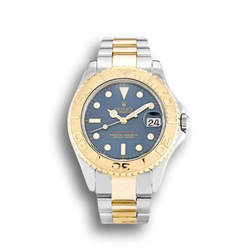 Replica Rolex Yacht-Master 35mm Dial Blue 168623 - Best shop to buy a Fake Rolex