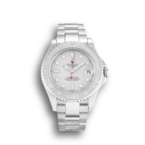 Replica Rolex Yacht-Master 35mm Dial White 168622 - Best shop to buy a Fake Rolex