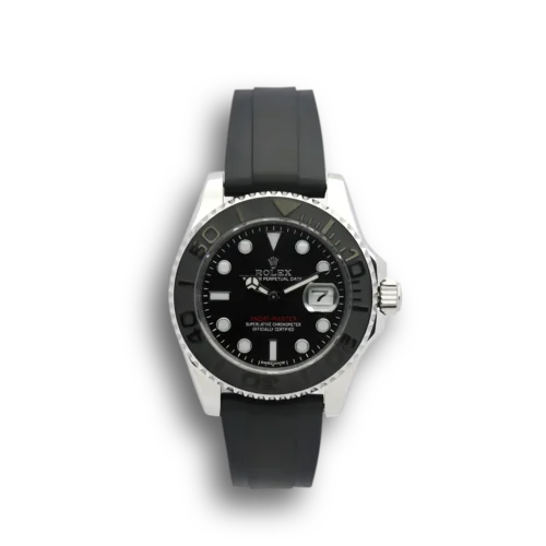 Replica Rolex Yacht-Master 40mm Dial Black 169622 - Best shop to buy a Fake Rolex