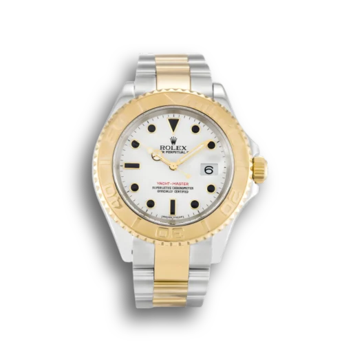 Replica Rolex Yacht-Master 40mm Dial White 16623 - Best shop to buy a Fake Rolex