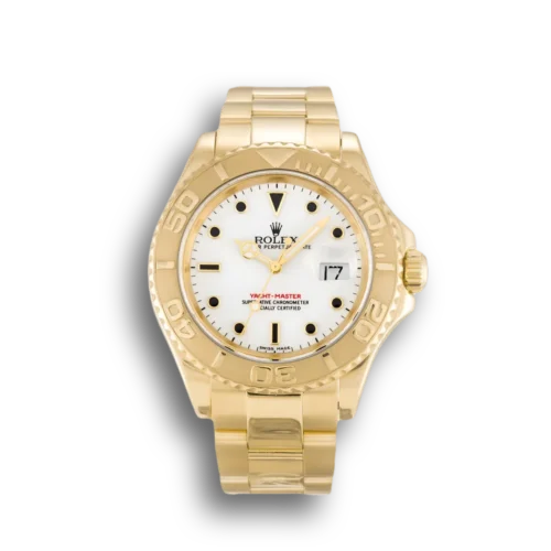 Replica Rolex Yacht-Master 40mm Dial White 16628 - Best shop to buy a Fake Rolex
