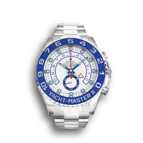 Replica Rolex Yacht-Master 44mm Dial White 116680 - Best shop to buy a Fake Rolex