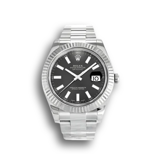 Replica Rolex Datejust 116334 41mm Black Dial - Best shop to buy a Fake Rolex
