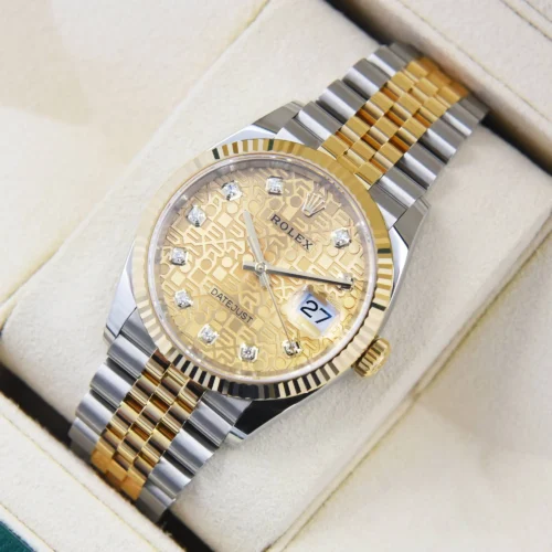 Replica Rolex Datejust 36mm Jubilee Dial 126233 - Best shop to buy a Fake Rolex