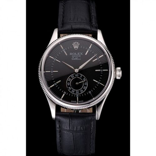 Replica Rolex Cellini 38mm Black Dial REP016790 - Best shop to buy a Fake Rolex