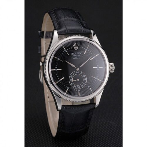 Replica Rolex Cellini 38mm Black Dial REP016790 - Best shop to buy a Fake Rolex