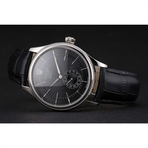 Replica Rolex Cellini 38mm Black Dial REP016790 - Best shop to buy a Fake Rolex