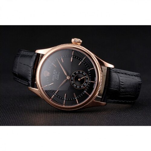 Replica Rolex Cellini 38mm Black Dial REP016792 - Best shop to buy a Fake Rolex