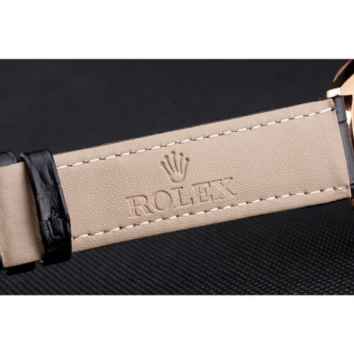 Replica Rolex Cellini 38mm Black Dial REP016792 - Best shop to buy a Fake Rolex