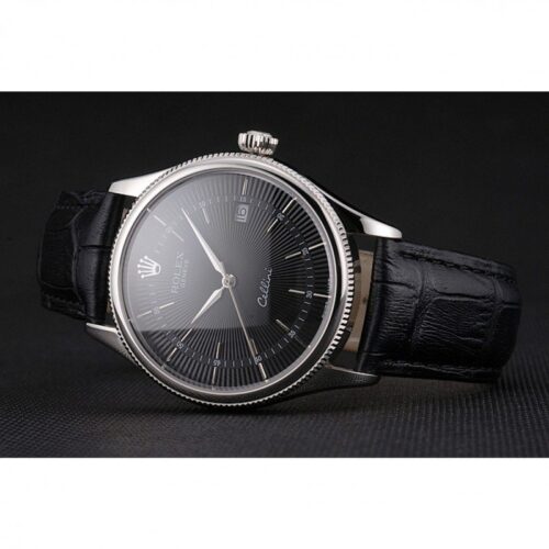 Replica Rolex Cellini 38mm Black Dial REP016796 - Best shop to buy a Fake Rolex