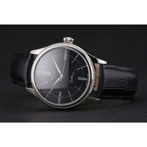 Replica Rolex Cellini 38mm Black Dial REP016804 - Best shop to buy a Fake Rolex