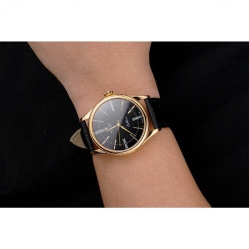 Replica Rolex Cellini 38mm Black Dial REP016814 - Best shop to buy a Fake Rolex