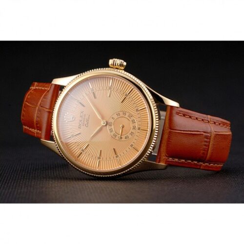 Replica Rolex Cellini 38mm Gold Dial REP016789 - Best shop to buy a Fake Rolex