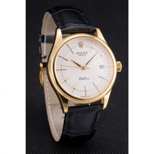 Replica Rolex Cellini 38mm White Dial REP016791 - Best shop to buy a Fake Rolex
