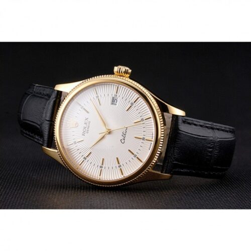 Replica Rolex Cellini 38mm White Dial REP016791 - Best shop to buy a Fake Rolex