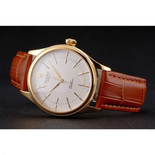 Replica Rolex Cellini 38mm White Dial REP016793 - Best shop to buy a Fake Rolex