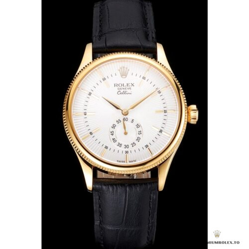 Replica Rolex Cellini 38mm White Dial REP016810 - Best Quality Counterfeit Rolex