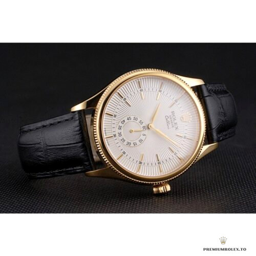 Replica Rolex Cellini 38mm White Dial REP016810 - fake Rolex for sale