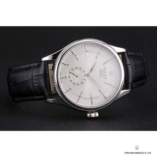 Replica Rolex Cellini 38mm White Dial REP016811 - premium Rolex fake