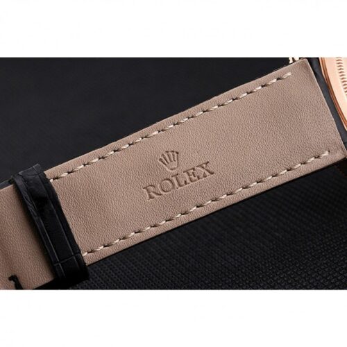 Replica Rolex Cellini 39mm Black Dial 622656 - Best shop to buy a Fake Rolex