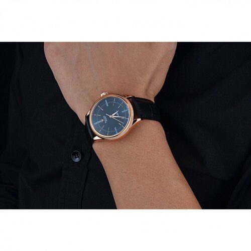 Replica Rolex Cellini 39mm Black Dial 622656 - Best shop to buy a Fake Rolex