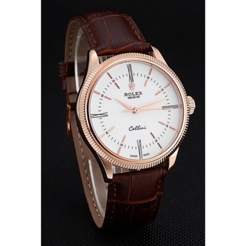 Replica Rolex Cellini 39mm White Dial 622655 - Best shop to buy a Fake Rolex