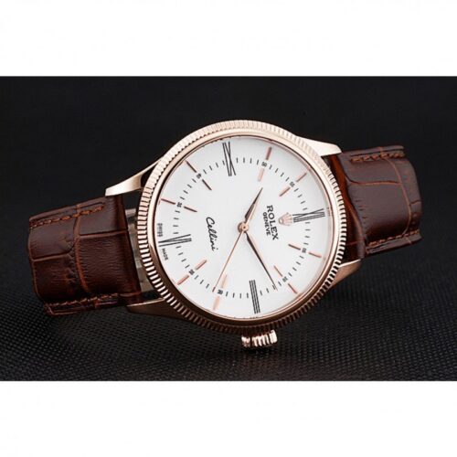 Replica Rolex Cellini 39mm White Dial 622655 - Best shop to buy a Fake Rolex