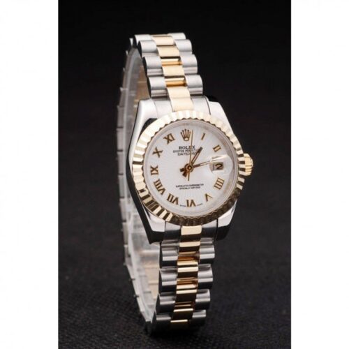 Replica Rolex Datejust 26mm White Dial SRL104 - Best shop to buy a Fake Rolex