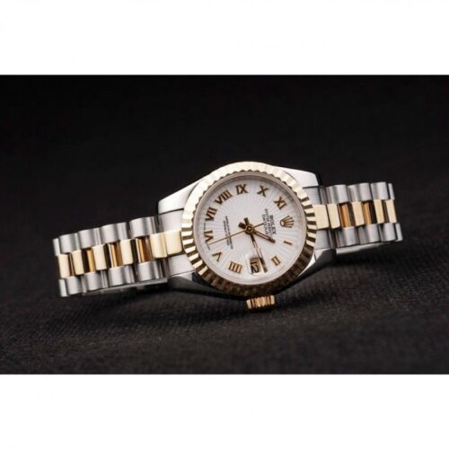 Replica Rolex Datejust 26mm White Dial SRL104 - Best shop to buy a Fake Rolex