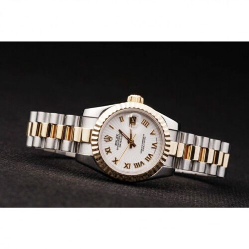 Replica Rolex Datejust 26mm White Dial SRL104 - Best shop to buy a Fake Rolex