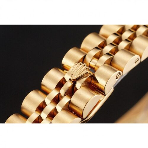Replica Rolex Datejust 28mm Gold Dial 1454096 - Best shop to buy a Fake Rolex