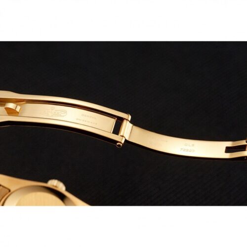 Replica Rolex Datejust 28mm Gold Dial 1454096 - Best shop to buy a Fake Rolex