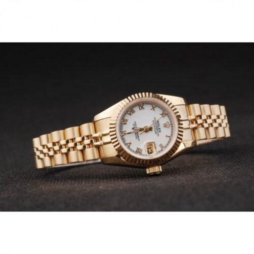Replica Rolex Datejust 28mm White Dial SRL100 - Best shop to buy a Fake Rolex