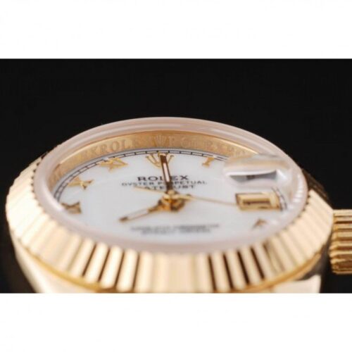 Replica Rolex Datejust 28mm White Dial SRL100 - Best shop to buy a Fake Rolex