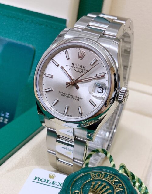 Replica Rolex Datejust 31mm Silver Dial 278240 - Best shop to buy a Fake Rolex