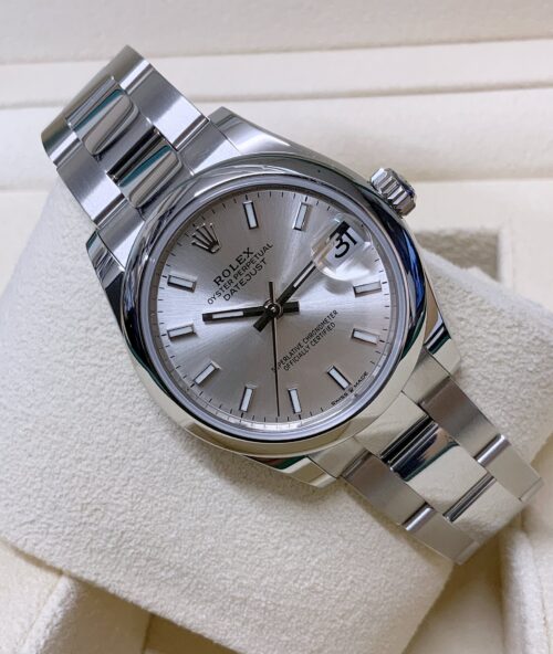 Replica Rolex Datejust 31mm Silver Dial 278240 - Best shop to buy a Fake Rolex