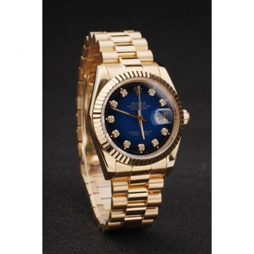 Replica Rolex Datejust 36mm Blue Dial SRL71 - Best shop to buy a Fake Rolex
