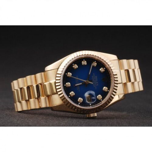 Replica Rolex Datejust 36mm Blue Dial SRL71 - Best shop to buy a Fake Rolex